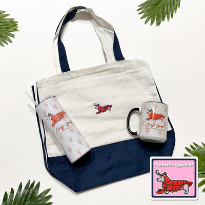 Corgi Goods "Lobster Special" Deluxe Tote Bag