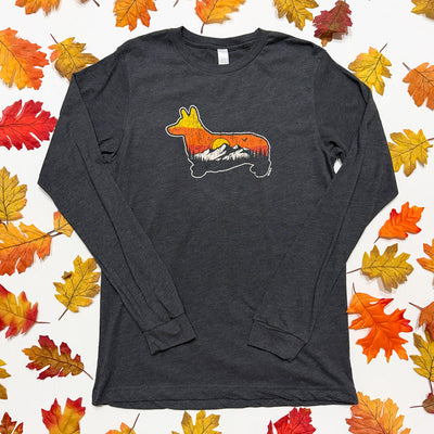 Corgi When Nature Calls Long Sleeve Tee Shirt