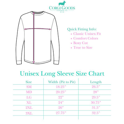 Corgi Essentials Long Sleeve Tee Shirt