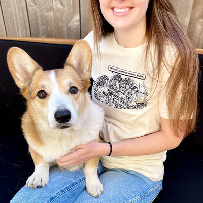 Corgi Life Raft Short Sleeve Tee Shirt