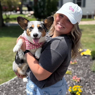 Signature Pink Logo Baseball Hat (Cardigan w/Tail)