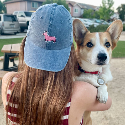 Signature Pink Logo Baseball Hat (Pembroke)