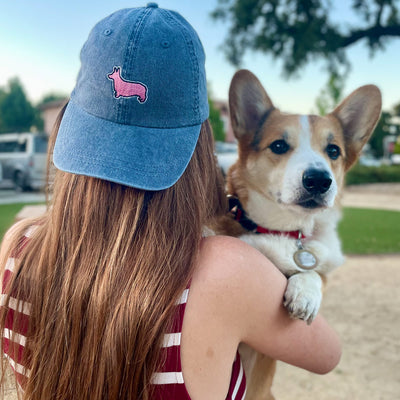 Signature Pink Logo Baseball Hat (Pembroke)