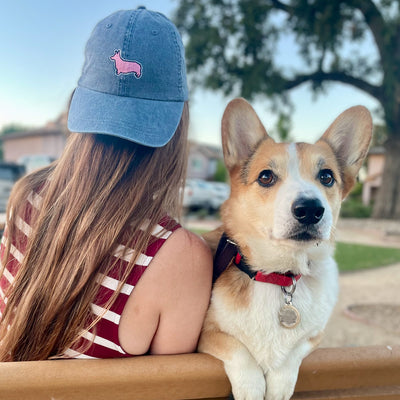 Signature Pink Logo Baseball Hat (Pembroke)