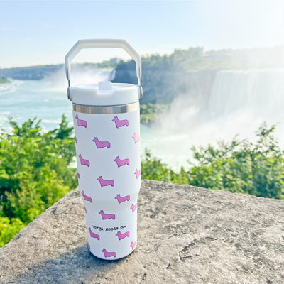 Signature Pink Logo 30oz Lantern Tumbler