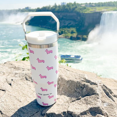 Signature Pink Logo 30oz Lantern Tumbler