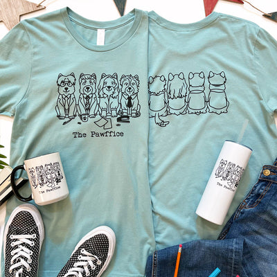 The Pawffice Short Sleeve Tee Shirt