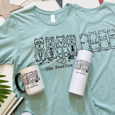 The Pawffice Short Sleeve Tee Shirt