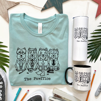 The Pawffice Short Sleeve Tee Shirt