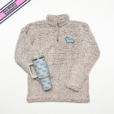 Cozy Essentials Cardigan (w/ Tail) Corgi Gift Box (Pre-Order Exclusive - December Delivery)