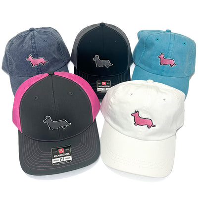 Signature Pink Logo Baseball Hat (Cardigan w/Tail)