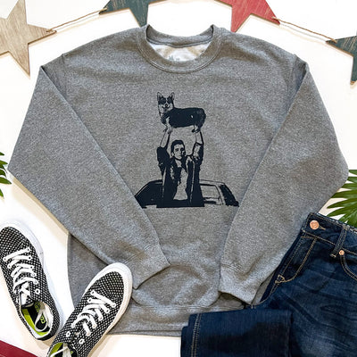 Say Corgi Things Retro Sweatshirt