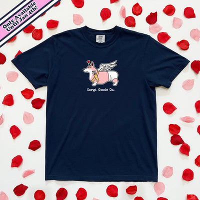 CG Signature Series Corgi Cupid Short Sleeve Tee Shirt