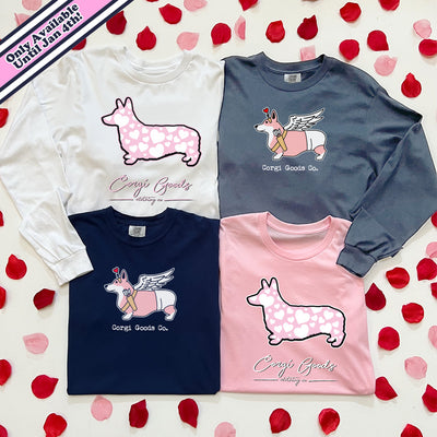 CG Signature Series Corgi Cupid Short Sleeve Tee Shirt