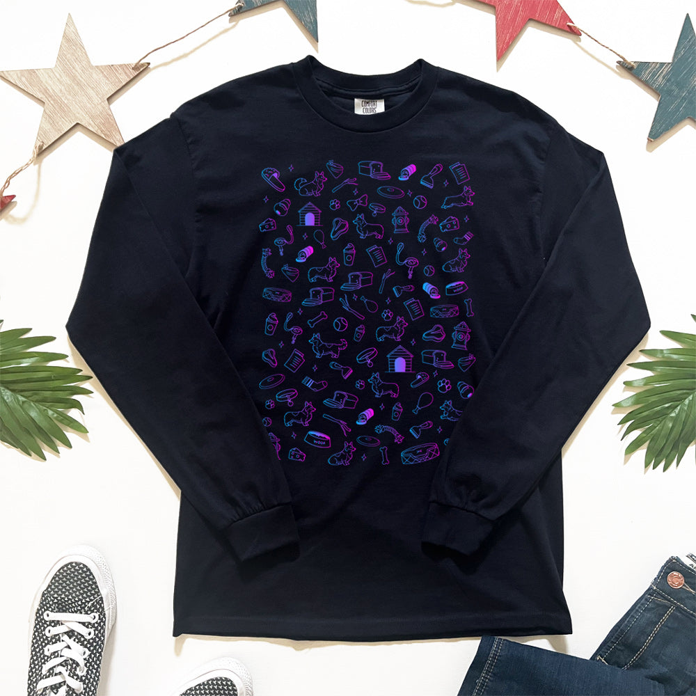 Corgi Essentials Long Sleeve Tee Shirt