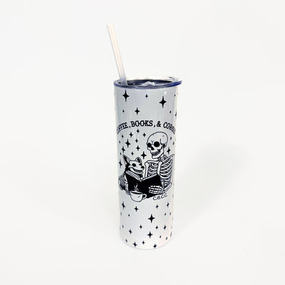 Skeleton Crew Book Club 20oz Skinny Tumbler