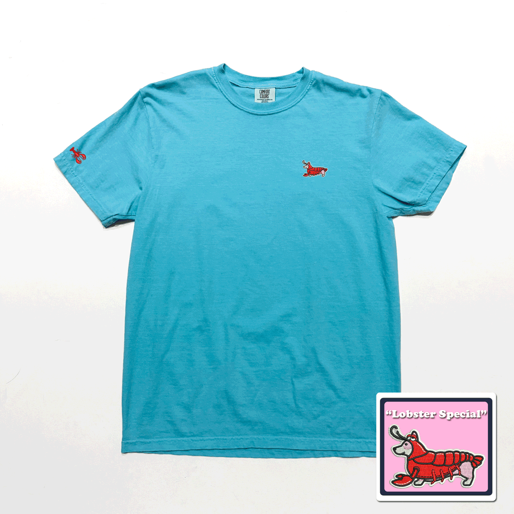 Corgi Goods "Lobster Special" Logo Tee Shirt (Multiple Colors)