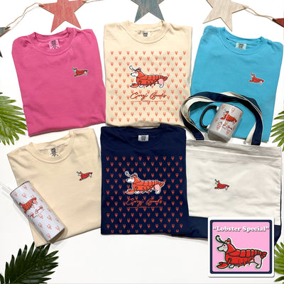 Corgi Goods "Lobster Special" 20oz Skinny Tumbler