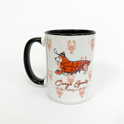 Corgi Goods "Lobster Special" Jumbo Mug