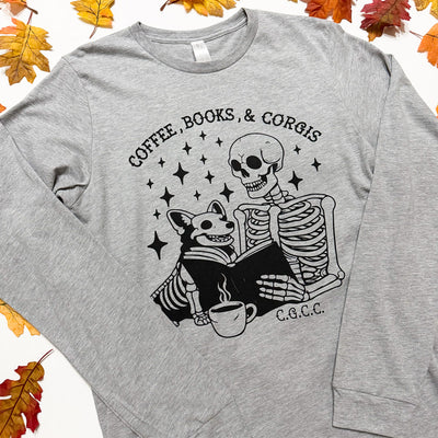 Skeleton Crew Book Club Long Sleeve Tee Shirt