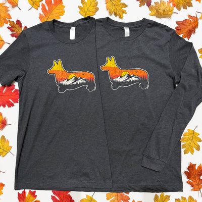 Corgi When Nature Calls Long Sleeve Tee Shirt