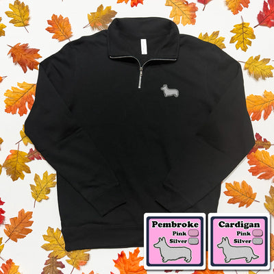 CG Signature Logo Quarter Zip Pullover Sweatshirts (Multiple Coats & Colors)