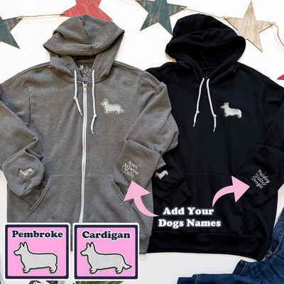 CG Signature Logo Personalized Hoodie (Cardigan & Pembroke)