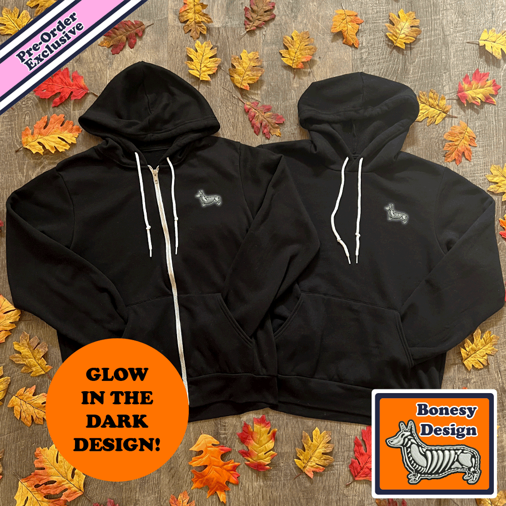 CG Halloween Bonesy Glow Logo Hoodie - (Pre-Order Exclusive - Sept Delivery)