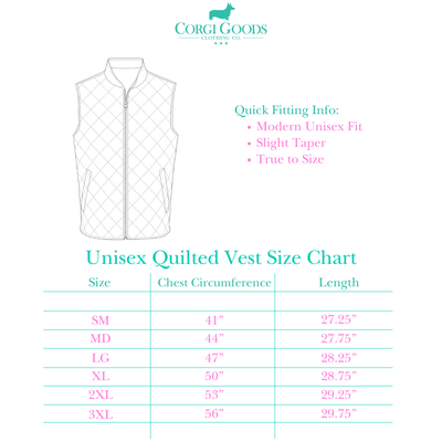 Signature Logo Unisex Quilted Puffer Vest (Pre-Order Exclusive - November Delivery)