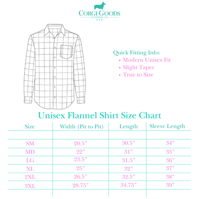 Signature Logo Unisex Flannel Shirt (Pre-Order Exclusive - November Delivery)