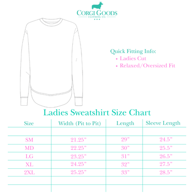 Signature Logo Ladies Fleece Sweatshirt (Pre-Order Exclusive - November Delivery)