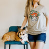 CG Furrytail Mushroom Corgi Short Sleeve Tee Shirt