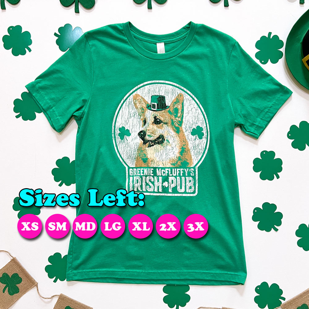 CG Greenie McFluffy's Irish Pub 2025 Short Sleeve Tee