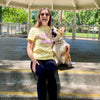 "NEW" CG Corgi Mom Varsity Spring Short Sleeve Tee Shirt