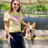 "NEW" CG Corgi Mom Varsity Spring Short Sleeve Tee Shirt