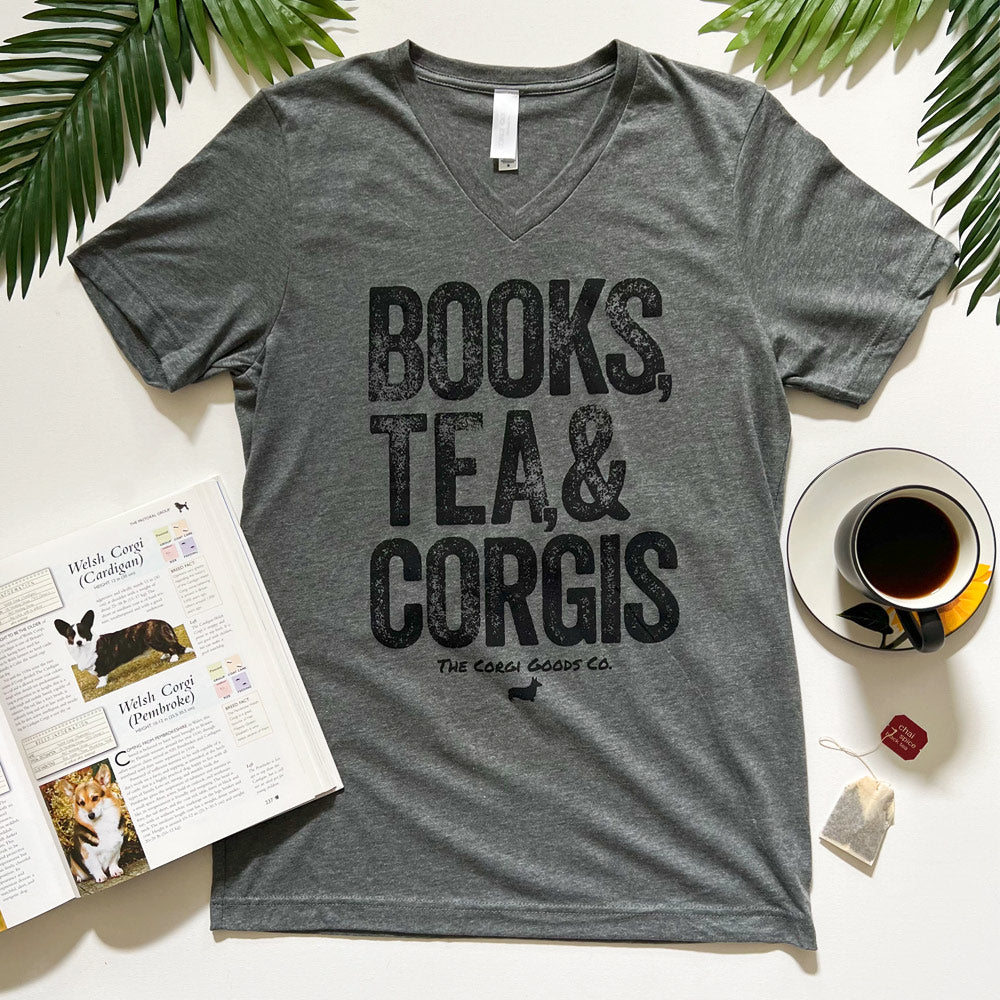 Evening Plans V-Neck Tee Shirt (Tea Version)