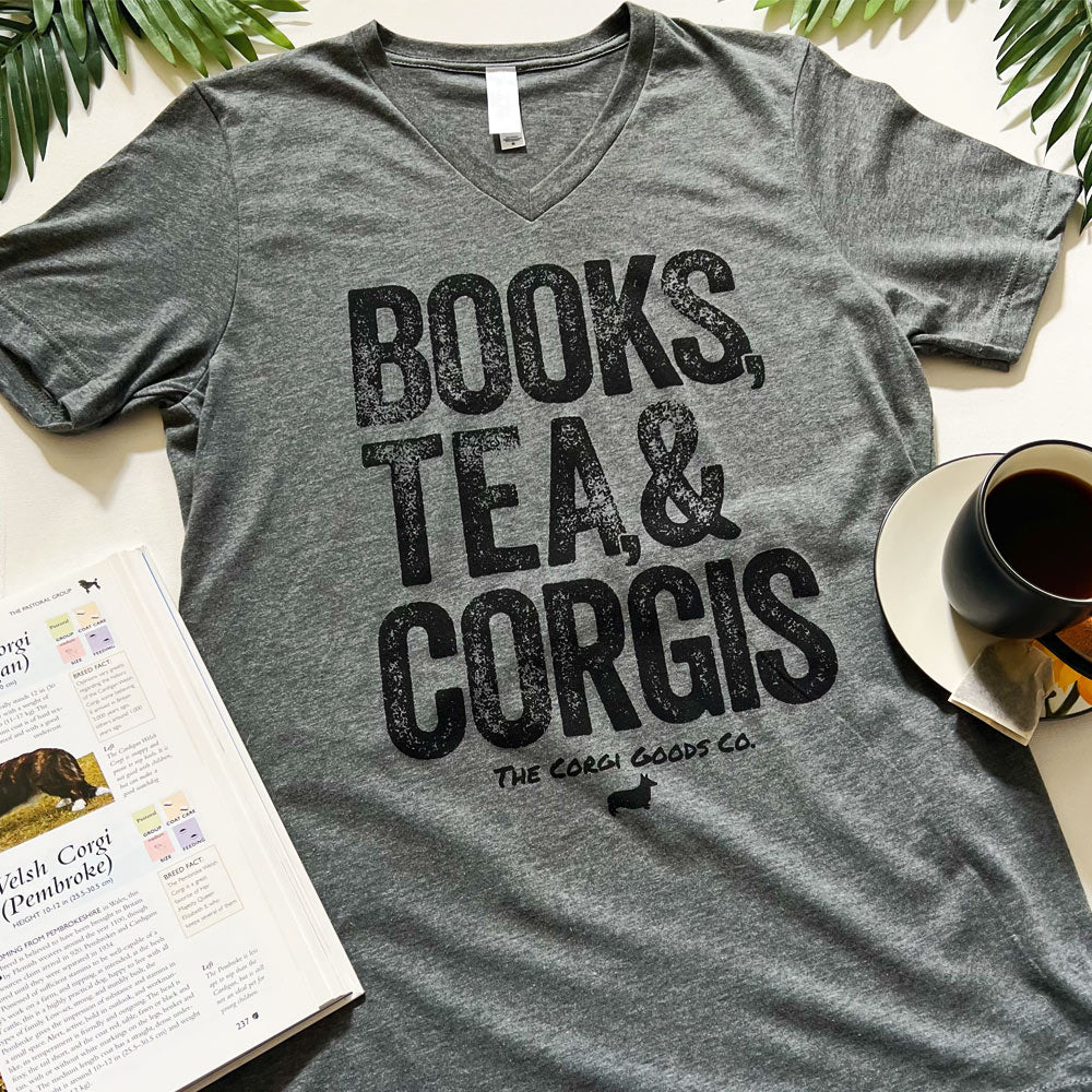 Evening Plans V-Neck Tee Shirt (Tea Version)