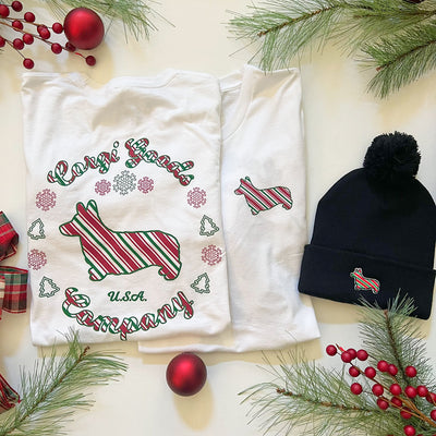 "NEW" CG Christmas Home Tee Long Sleeve Tee Shirt
