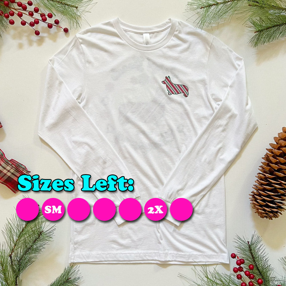 "NEW" CG Christmas Home Tee Long Sleeve Tee Shirt