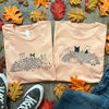 CG Corgi Fall Cleanup Crew Long Sleeve Tee Shirt