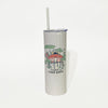 CG Furrytail Mushroom Corgi 20oz Skinny Tumbler