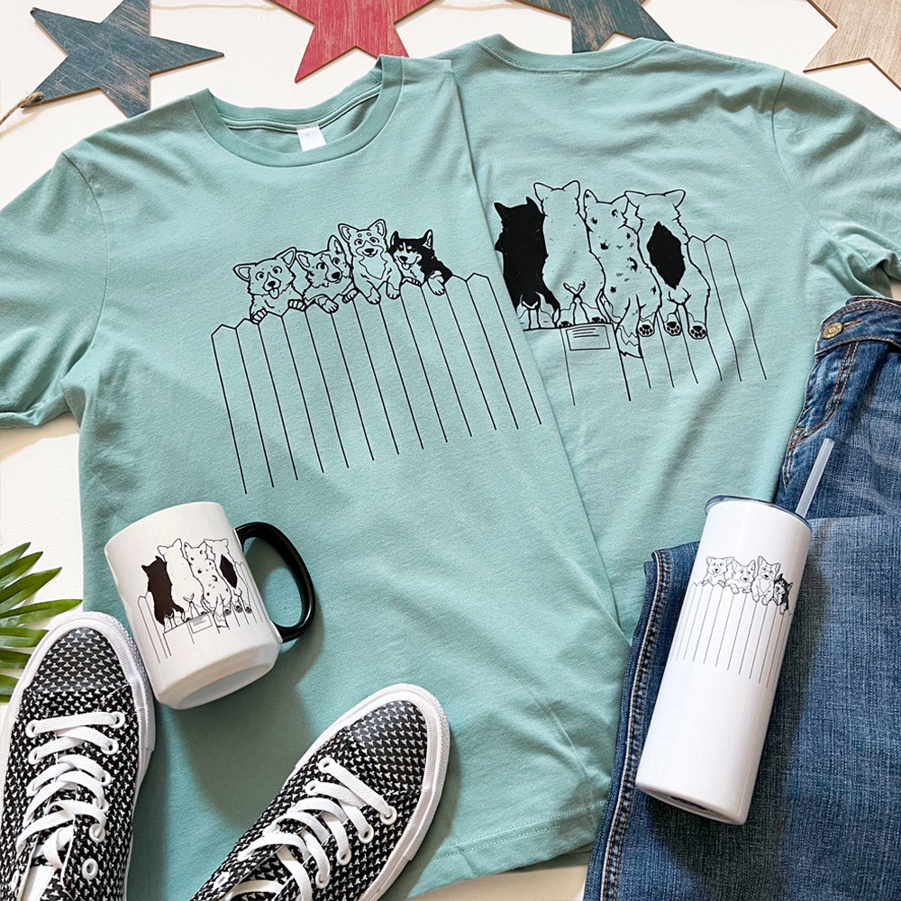 Nosy Neighbors Short Sleeve Tee Shirt