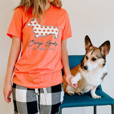 CG Signature Series Pumpkin Print Short Sleeve Tee Shirt