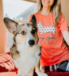 CG Signature Series Pumpkin Print Short Sleeve Tee Shirt