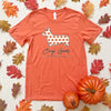 CG Signature Series Pumpkin Print Short Sleeve Tee Shirt