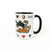 8-Bit Retro Corgi Racing Game Jumbo Mug