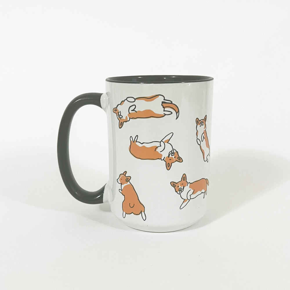 CG Corgi Doodle Jumbo Mug