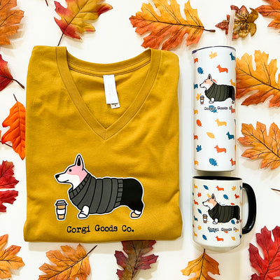 CG Signature Series Fall Basics V-Neck Tee Shirt