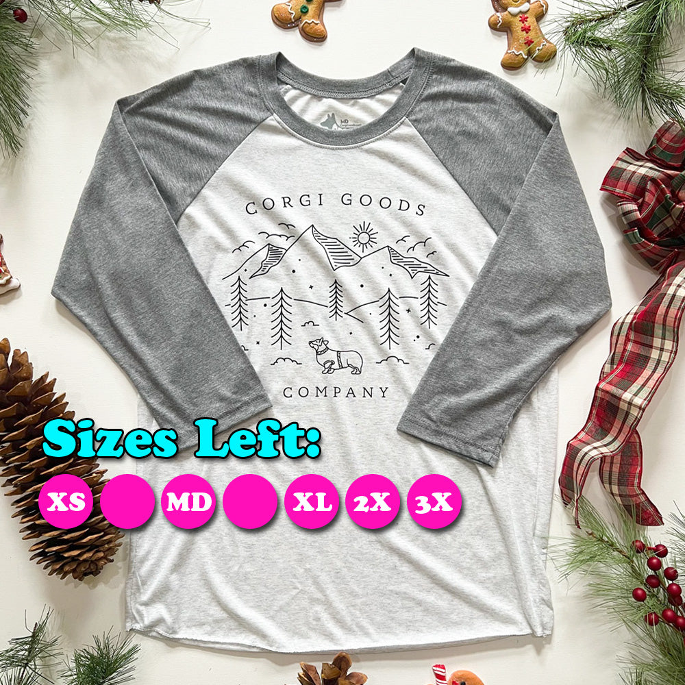 CG Great Outdoors (Winter Season) 3/4 Sleeve Tee Shirt