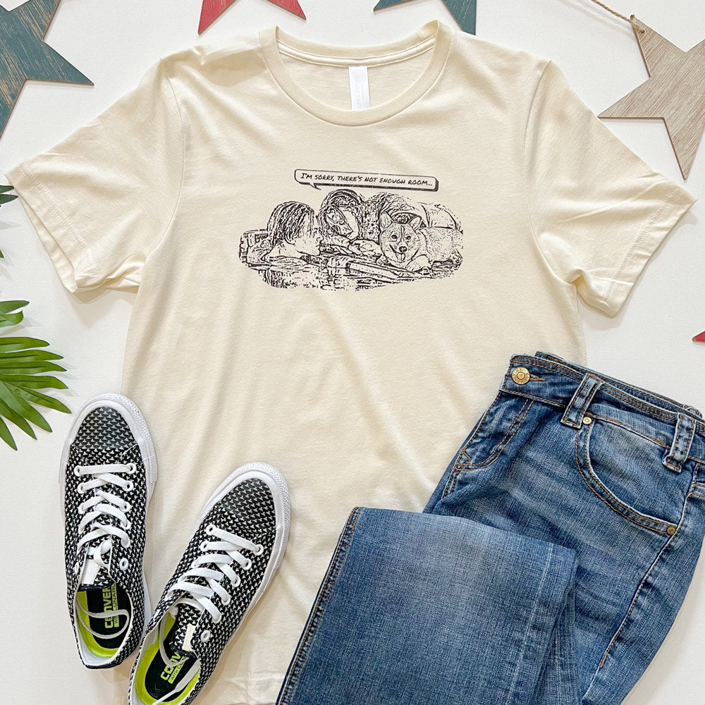 Corgi Life Raft Short Sleeve Tee Shirt